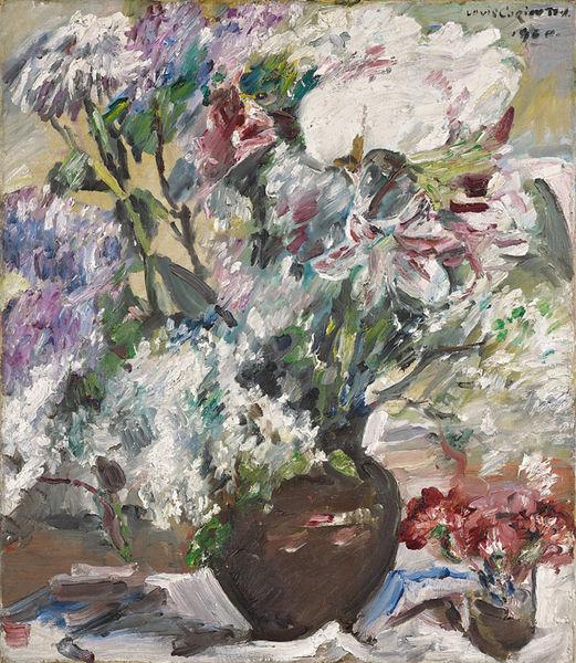 Lovis Corinth Flieder und Anemonen Sweden oil painting art